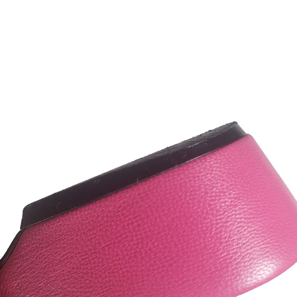 Vintage Vis A Vie Women’s Sandals Size 7M Pink Leather Toe Split Slip-On "Ariel" - Picture 6 of 11